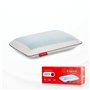 Espira Gel Cell Oreiller Rafraichissant 40x60 - Oreiller Dur Ergonomique Cervical Technologie Gel avec Soutien Dur Ferme - Confo