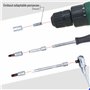 S-TECHNIC Coffret de Douilles - Embouts et Cle a Cliquet 1/4" Coffret a Douilles Etoile-Torx- Douille longues, pour les acces di