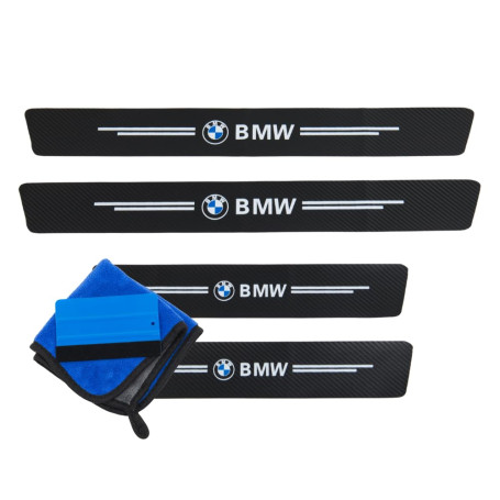 ODOKIT Seuil De Protection Porte Fibre De Carbone - Compatible avec BMW Série 1