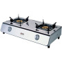 NJ NSD-2 Rechaud a Gaz - 2 feux Plaque de Cuisson Portable Intérieur GPL