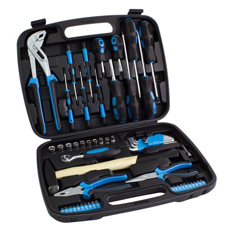 Karcher Mallette à outils 57 pièces - Ensemble d'outils avec marteau