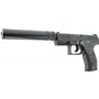 Umarex Walther PPQ Navy BK Spring + Chargeur supp. + Silencieux 0.5J Adulte Unisexe