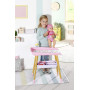 BABY born Table à Langer - Pour les Tout-petits de 3 Ans et Plus - Adapté aux Petites Mains des Enfants - Table avec Porte-Servi