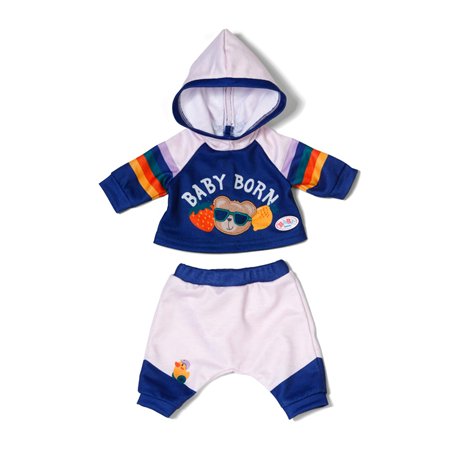 BABY born Jogging Anzug Navy 43cm