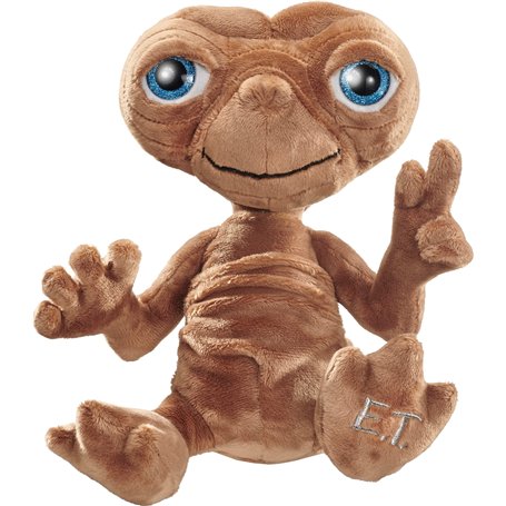 Schmidt Spiele 42771 E.T. Peluche Extraterrestre 24 cm Édition 40 Ans Coloré
