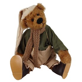 Clemens Teddy Schluri 33 cm Édition limitée Mohairteddy Design Martina Lehr Ours de collection Clemens Teddy Schluri 33 cm Édition limitée Mohairteddy Design Martina Lehr Ours de collection