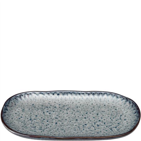 Leonardo Matera 022844 Petit plat de service en céramique – Assiette carrée pour présenter apéro