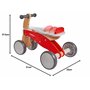 Eichhorn - Jouet d'extérieur en Bois - Siège réglable - Bois de hêtre - Charge maximale : 25 kg - Roue en Caoutchouc - À partir