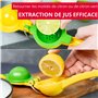 Westmark Presse-Agrumes 2 en 1 - Pressage Efficace avec la Presse à Main Pratique, Idéale pour les Cocktails au Jus de Citron Ve