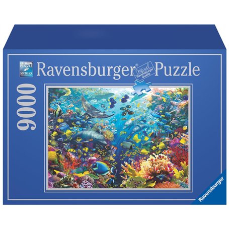 Ravensburger - Puzzle Adulte - Puzzle 9000 pièces - Paradis sous-marin - Adultes et enfants à partir de 14 ans - Puzzle de quali