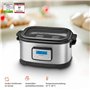 ProfiCook Cuiseur sous vide avec capacité de 8,5L | pour une cuisson précise | Cuve avec minuterie de 72 heures | Fonctions cuis
