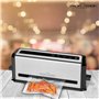 Profi Cook PC-VK 1133 - Emballeuse sous vide - Puissance d'aspiration 12l/min - + 10 sachets fraicheurs - 110 Watts - Couleur Ar