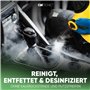 Clatronic Nettoyeur à vapeur - nettoie, dégraisse & désinfecte | Pression de vapeur 3,5 bar maxi | Steam Cleaner avec buse vapeu