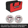Einhell Professional Rainureuse sans fil TP-MA 36/30 Li BL-Solo Power X-Change (36 V, largeur et profondeur de coupe jusqu’à 30