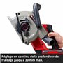 Einhell Professional Rainureuse sans fil TP-MA 36/30 Li BL-Solo Power X-Change (36 V, largeur et profondeur de coupe jusqu’à 30