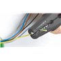 Steinel Pistolet à air chaud HG 2120 E Kit d'électricien, 2200 W, Décapeur thermique 80-630°C incl. dénudeur, buse réflectrice,