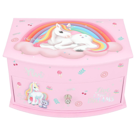 Depesche 13203 Ylvi - Petite boîte à Bijoux Rose