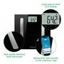medisana BS A45 Pèse Personne Impédancemètre jusqu'à 180 kg, Balance Connectée, Bluetooth, BMI/Muscle/Graisse Corporelle/Masse O