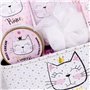 Accentra - Set cadeau Princess Kitty pour filles & femmes - Kit douche 7 pcs avec bain moussant, exfoliant, gel, lotion pour cor