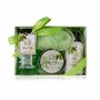 Accentra-Set cadeau de douche pour femmes OLIVE dans une belle boîte cadeau-Set de 4 pièces gel douche