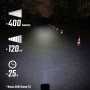 SIGMA - Buster 400 / RL 80 Set | Feux Avant et arrière à LED | 400 lumens et 80 lumens | Eclairage vélo Avant et arrière à Piles