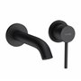 KLUDI Bozz-382443976 Bozz 382443976 Robinet de lavabo à Bec Fixe Noir Mat
