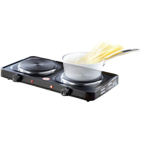 Plaque électrique compacte - 2 feux 2000 W [Rosenstein & Söhne]