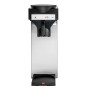 Melitta Cafetière filtrante avec carafe en verre 1,8 L plaque chauffante 17 m en acier inoxydable noir