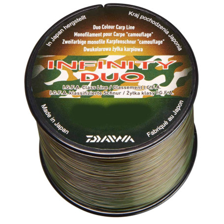 Fil Daiwa Infinity Duo Camo Carpe 1670 m 27/100