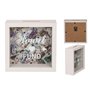 Out of the blue 144319 Tirelire en bois Travel Fund, Blanc, 15 x 15 cm
