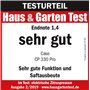 CASO CP 330 Pro - Presse-agrumes design, presse-agrumes électrique et puissant avec cône de pressage universel en acier inoxydab