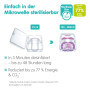 MAM Perfect Lot de 2 tétines pour un développement sain des dents et de la mâchoire, en matériaux durables et bio-renouvelables,