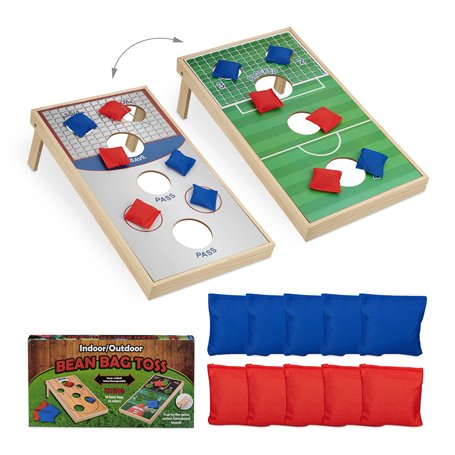 Relaxdays Jeu de Lancer Cornhole