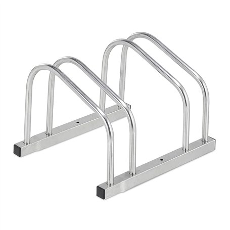 Relaxdays Râtelier pour 2 vélos