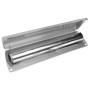 Meberg Lot de 3 Coupe-Films Alimentaires, Dérouleur et Distributeur de Film en Aluminium pour Cuisine, Support en Plastique