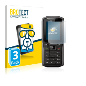 brotect Protection Écran Verre pour Crosscall Core-S4 (3 Pièces) Film Protecteur Vitre 9H [Anti-Rayures