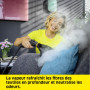 Kärcher Suceur vapeur pour repasser verticalement - Compatible avec les nettoyeurs à vapeur SC Kärcher, pour repasser facilement