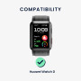 kwmobile Bracelet compatible avec Huawei Watch D bracelet - Bracelet de rechange pour fitness tracker en TPU - noir