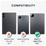 kwmobile 2X Protection écran Xiaomi Pad 7 / Pad 7 Pro Film écran - Set de Film de Protection Plastique Mat pour Tablette