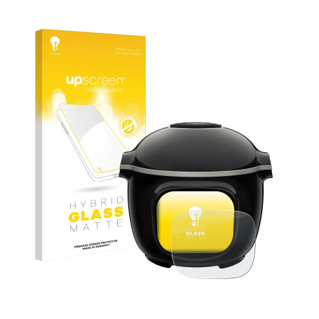 upscreen Protecteur d´Écran Mat en Verre pour Moulinex Cookeo Touch – Film de Protection 9H Anti-Reflet