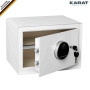 KARAT Coffre-Fort en acier allié mural ou à poser au sol | Serrure à empreintes digitales et à code électronique | Murowa | 25 x
