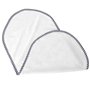 Coussin Imperméable pour Bébé, Paquet de 3 Protège-matelas de lit, Doublures de Housse de Table à Langer Réutilisables Lavables