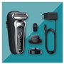 Braun Series 7 Rasoir Électrique pour Homme avec Tondeuse De Précision, Base De Recharge, Technologie Wet & Dry, Rechargeable, R