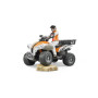 bruder 63000 - Quad avec chauffeur