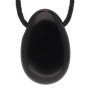 Lebensquelle Plus Pendentif en obsidienne noire