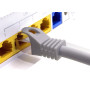 Câble Réseau Cat7 Cat 7 10 Gb/s - 5x 0.5m - RJ45 Ethernet LAN DSL Routeur Modem - 5 couleurs