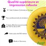 Eurodisc Disque de compétition Ultimate Frisbee de 175 g - en Plastique Bio - Trajectoire Stable de Plus de 100 m - Arbre de Vie