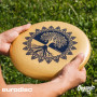 Eurodisc Disque de compétition Ultimate Frisbee de 175 g - en Plastique Bio - Trajectoire Stable de Plus de 100 m - Arbre de Vie