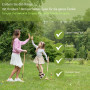 GICO Jeu de Croquet de qualité - Jeu en Plein air - 6 Joueurs - maillets Taille 80 cm - Qualite de EU - 3226