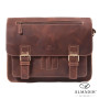 ALMADIH sac en cuir vachette BILLY Cartable bandoulière Marron Vintage serviette sac porté épaule Messenger sacoche Travail busi